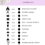 Plan Wesela - Szablon w Canvie