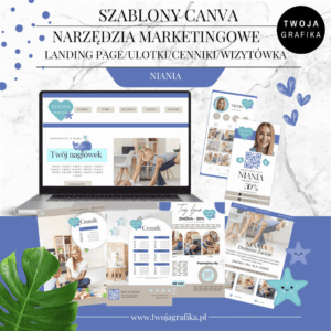 Szablony Canva- Niania – podgląd 1