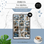 Zdjęcia na Media Społecznościowe "Blue and Copper"